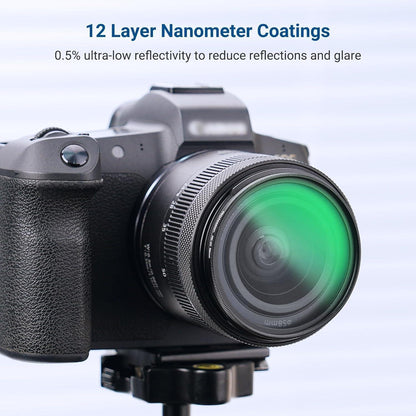 Slim UV-Schutzfilter 62mm für Objektive mit Filtergewinde