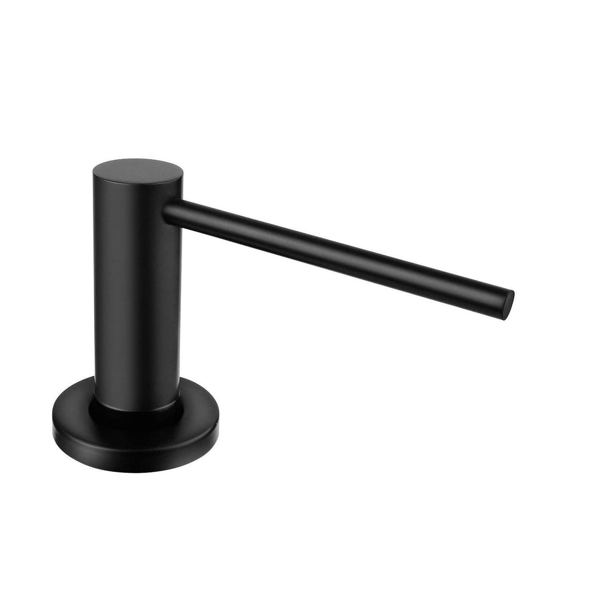 Eingebauter Seifenspender Edelstahl 500ml Küche Schwarz