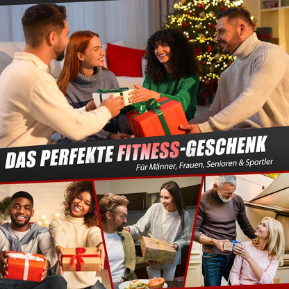 Fitnessbänder Set 150lbs 200lbs 250lbs 5 Stärken, Tragbarer