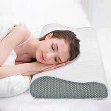 Memory Foam Nackenstützkissen Höhenverstellbar Weiß waschbar