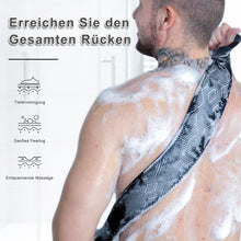 Rückenbürste 90 cm 2-seitig Silikon Schrubber Peeling