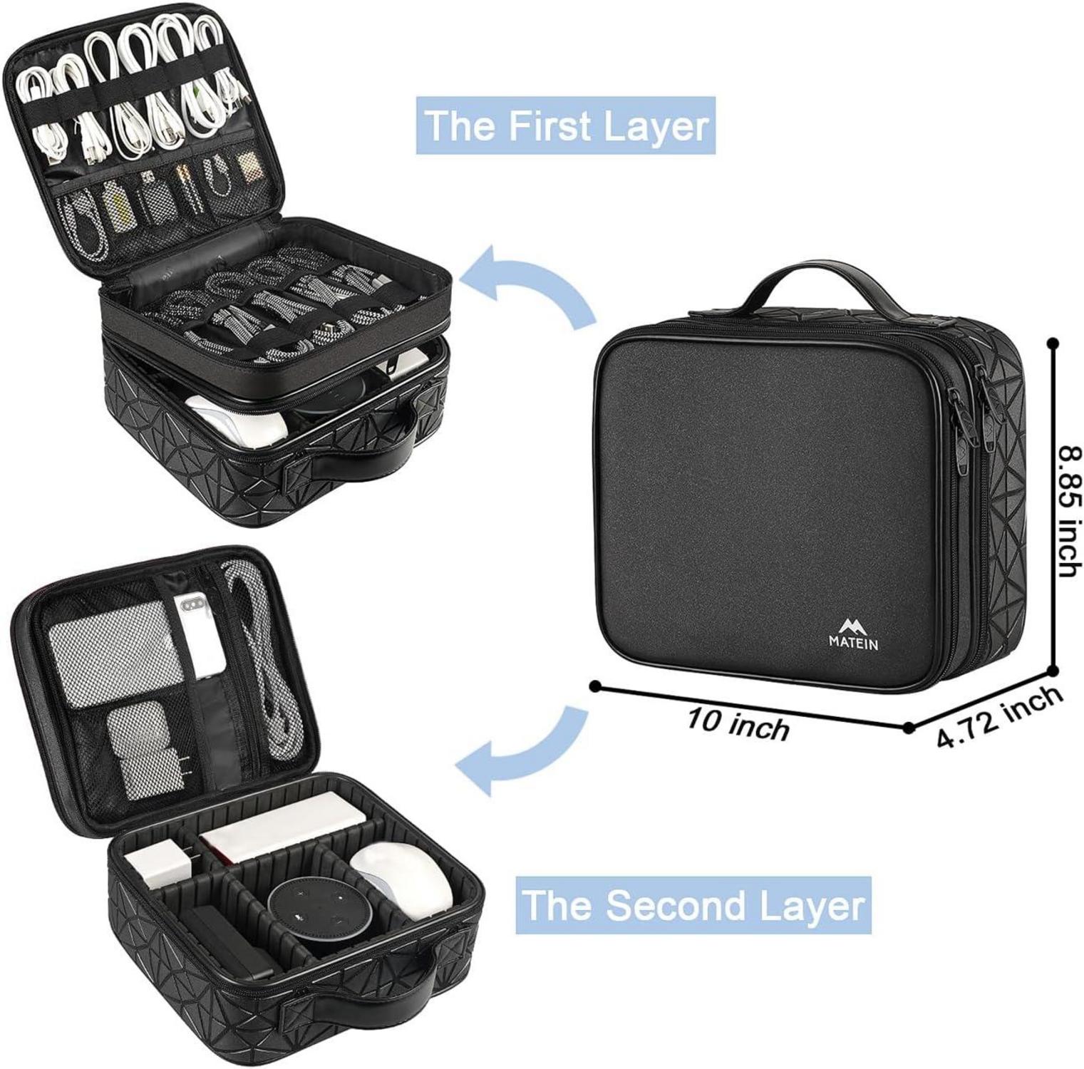 MATEIN Kabel Organizer Tasche | Groß Elektronik Reise Tasche
