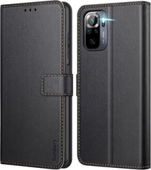 Handyhülle Xiaomi Redmi Note 10 4G Leder Flipcase Standfunktion