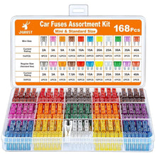 168Pcs Kfz Sicherung Set Mini und Standard Sicherungen