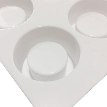 Silikon Puddingform 6-Kavitäten für Kuchen, Gelee & Schokolade