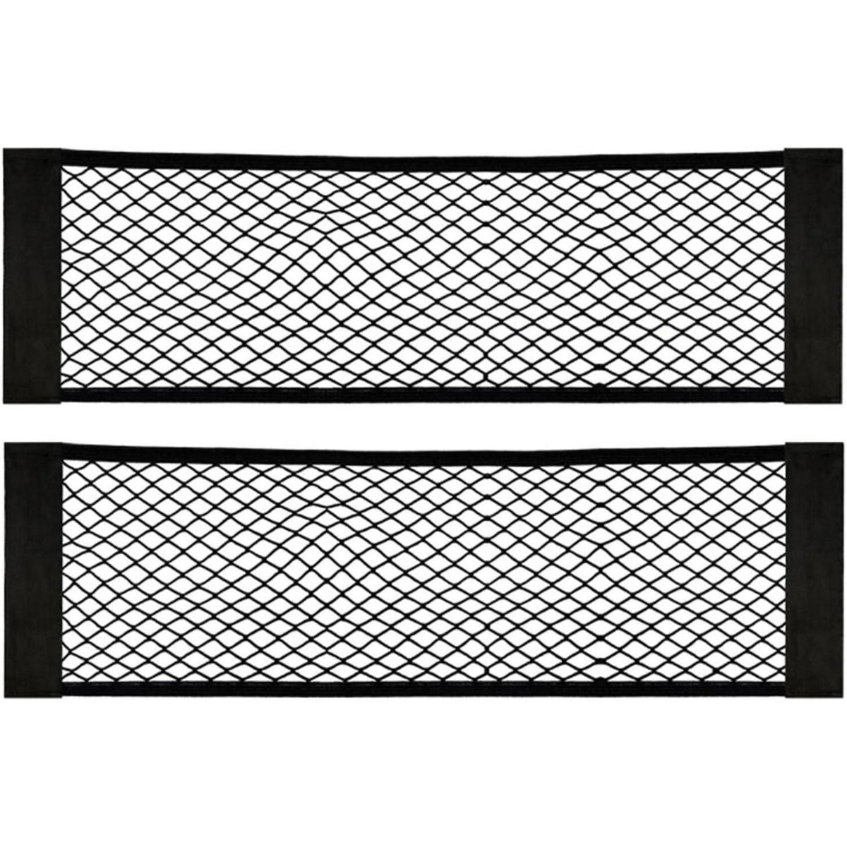 Kofferraumnetz 2 Stück, elastisch, Nylon, 85x25cm