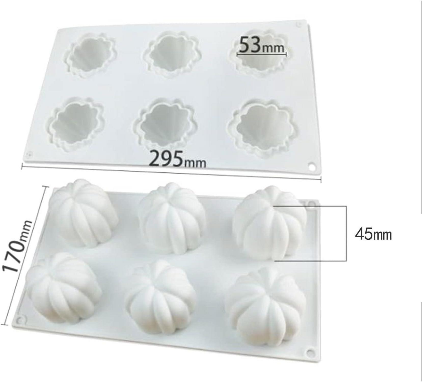 3D Silikon Backform Kürbis Dessert Mousse Gelee Halloween