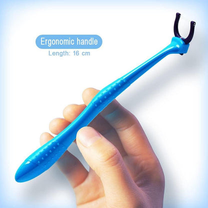 Zahnseidenhalter Starterkit mit 200Extra starken
