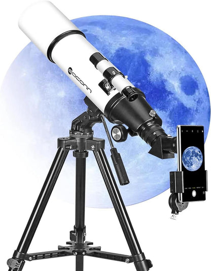 Astronomie Teleskop 80mm Aperture für Anfänger und Kinder