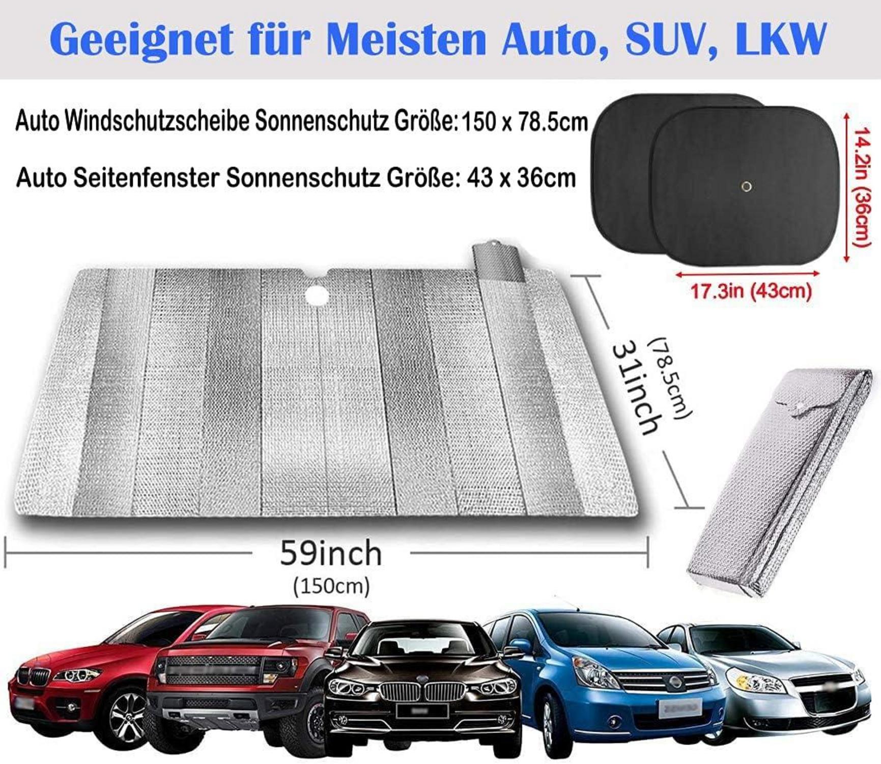 Big Ant Auto Sonnenschutz für Frontscheibe