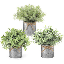 Künstliche Eukalyptus Pflanzen 3 Stück, Deko für Zuhause