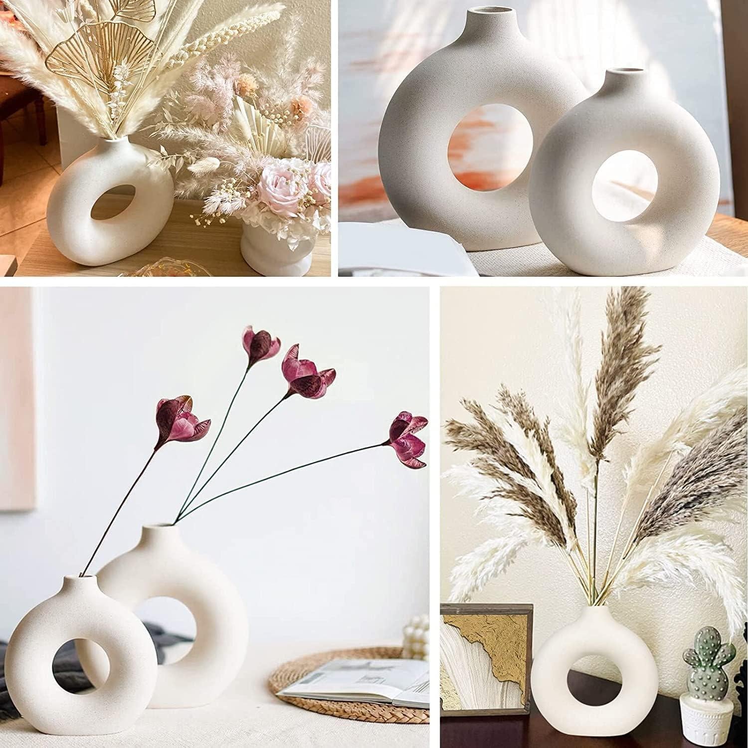 Künstliche Eukalyptus Pflanzen Set, Deko Grün für Zuhause, Tisch, Büro