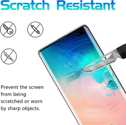 Displayschutzfolie Samsung Galaxy S10 Plus 2 Stück 9H Härte