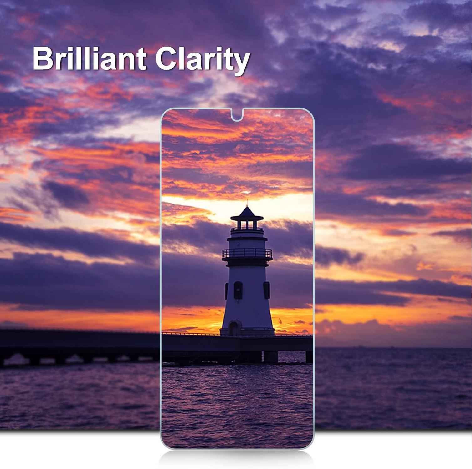 Panzerfolie für Samsung Galaxy S21 [2 Stück] Displayschutz 9H Klar