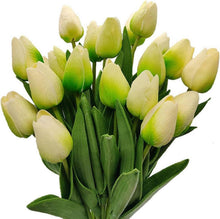 20 Stück Künstliche Tulpen Hochzeitssträuße PU Blumen
