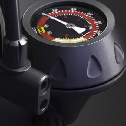 Hochdruck Fahrradpumpe mit Manometer für Rennrad MTB