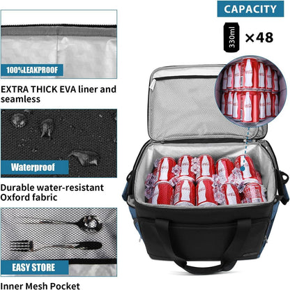 15L 30L Kühltasche Faltbar Thermotasche Wasserdicht Isoliertasche