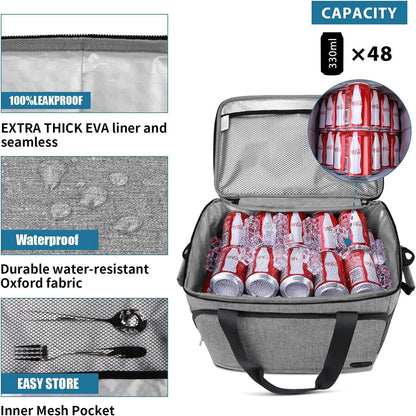 Kühltasche 15L 30L Groß Faltbar Thermotasche