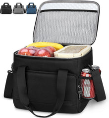 Große Faltbare Kühltasche Wasserdicht Isoliertasche 15L 30L Schwarz