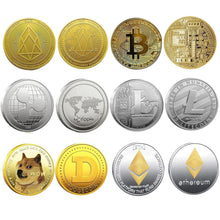 Kryptowährungs-Sammler Set – 6er Pack Bitcoin, Ethereum & Co.