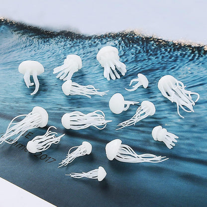 3D Silikonformen Füller Quallen & Wale für Harz Schmuck