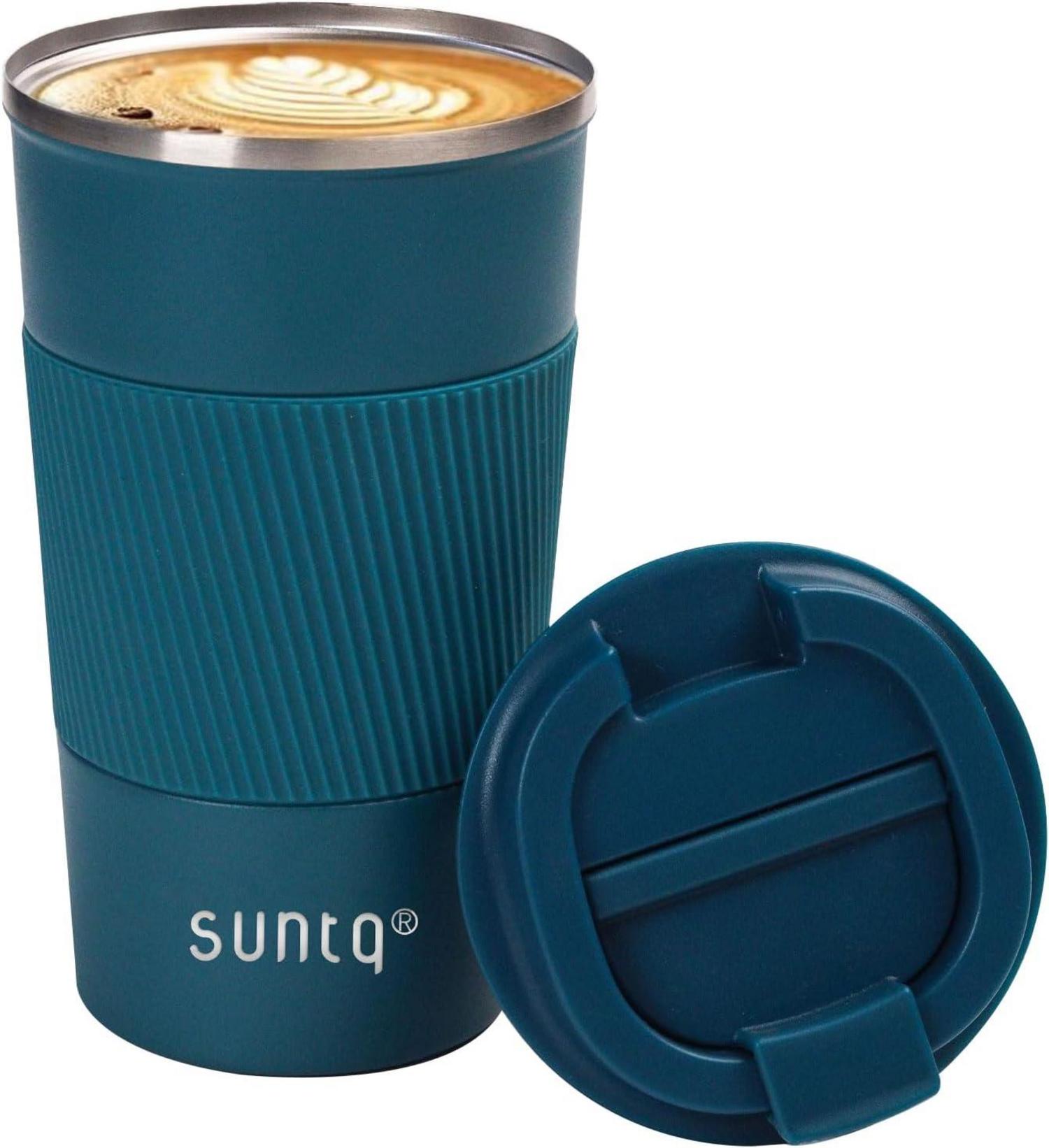 Isolierter Edelstahl-Kaffeebecher to go 510ml Thermo Blau