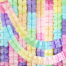 Pastellfarbene 4 Blatt Kleeblatt Girlande Papier Hochzeit