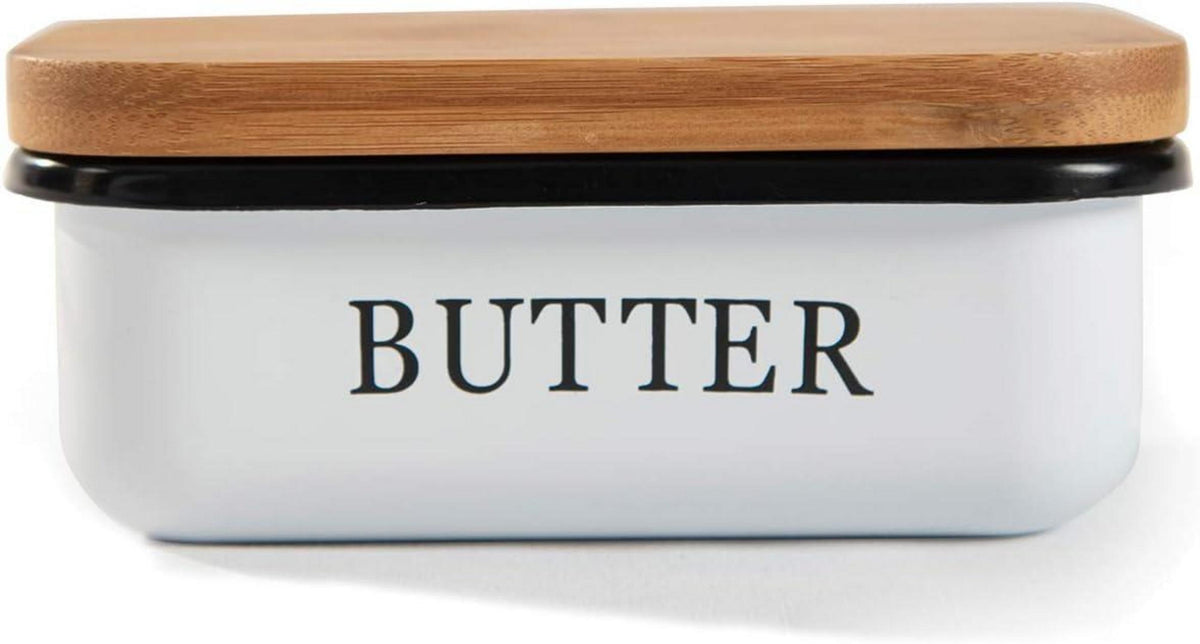 Butterdose mit Holzdeckel für 250 g