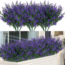 9er Set Künstliche Lavendel Blumen Deko Innen Außen Hochzeit Büro