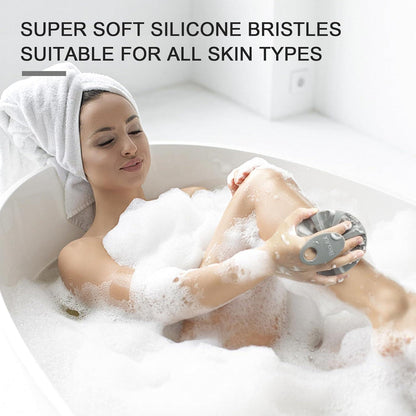 Silikon Körperbürste Peelingbürste für Dusche und Bad, Weiche