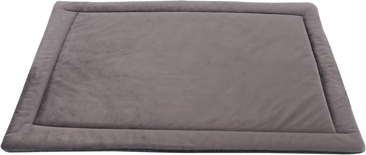 Hundematte Weiches Hundebett Rutschfest Waschbar Plüsch 74x53cm Braun