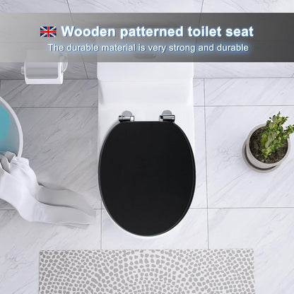 WC Sitz mit Absenkautomatik aus MDF