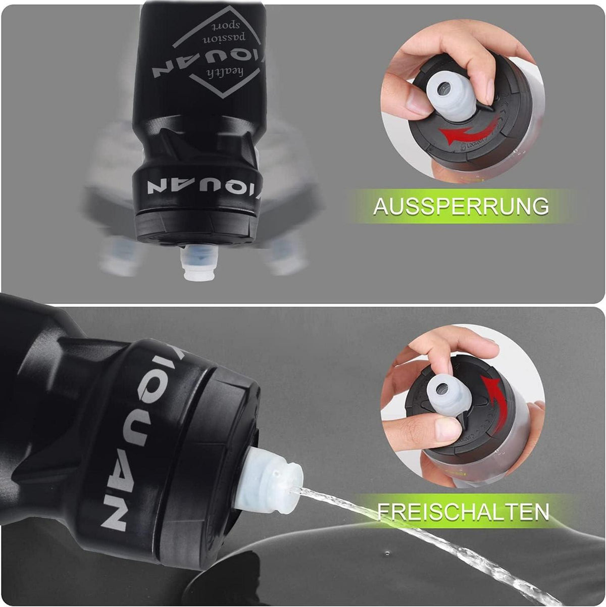 Fahrrad Flaschenhalter mit 24 oz Sportflasche und Halterung, BPA frei