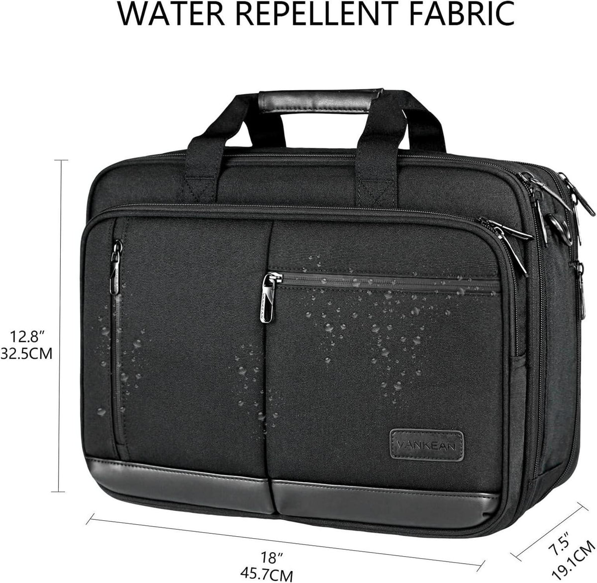 Laptoptasche 17.3 Zoll Wasserdicht Business Aktentasche
