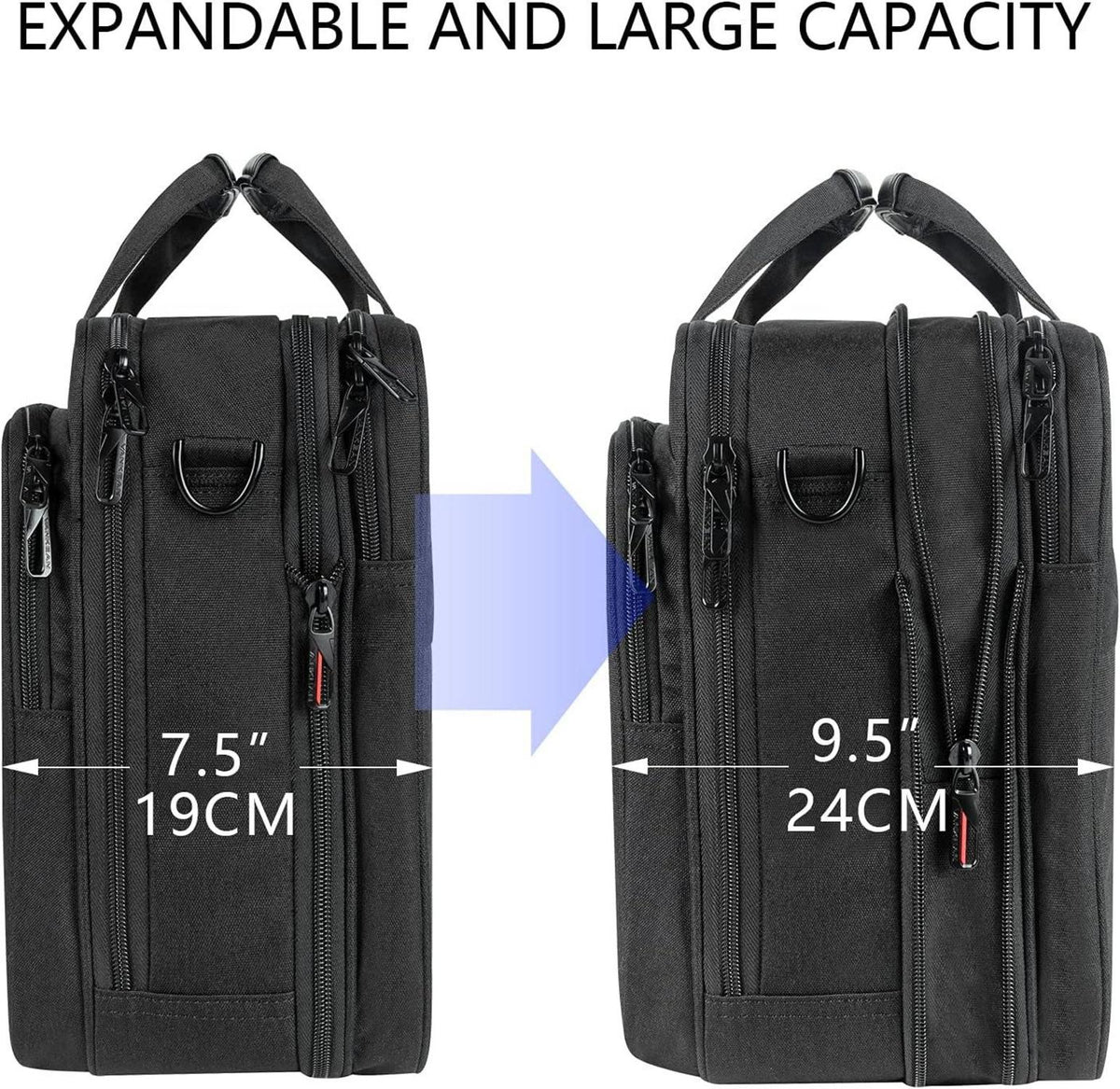 Laptoptasche Damen Herren Business Aktentasche 17.3 Zoll Wasserdicht