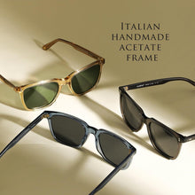 Polarisierte Herren Sonnenbrille mit Rechteckigem