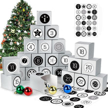 Adventskalender zum Befüllen 24 Schachteln DIY Geschenkboxen