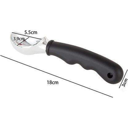 Eisportionierer Edelstahl Antihaft Rutschfester Griff 19.5cm