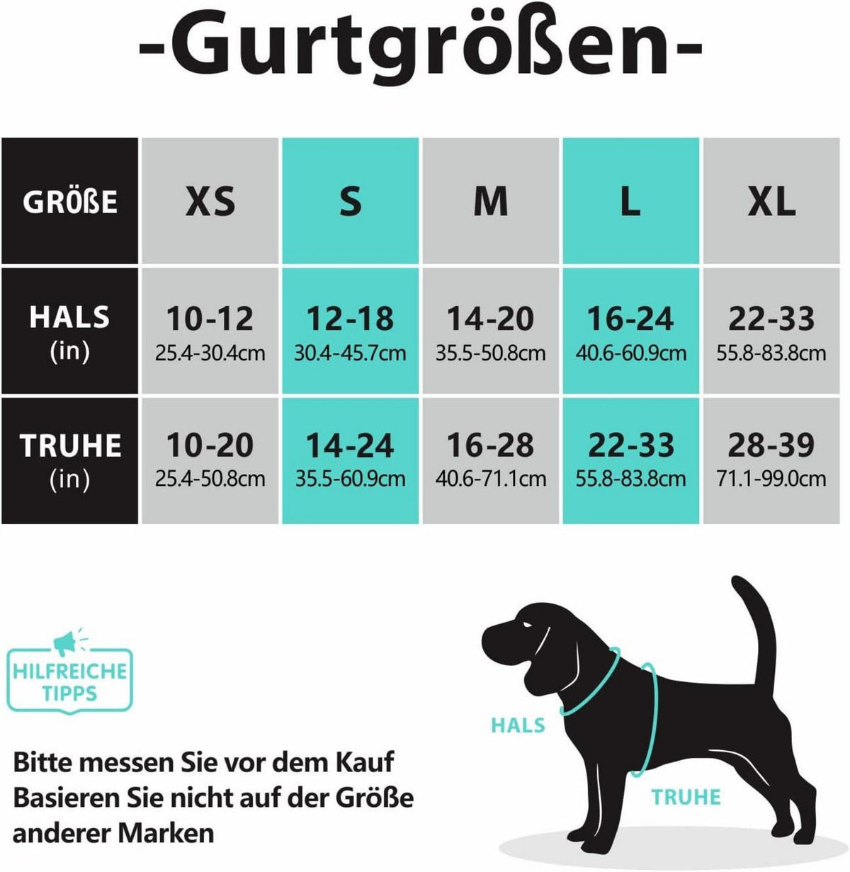 Keine Pull Hundegeschirr Reflektierende Pet Weste für Hunde in Schwarz