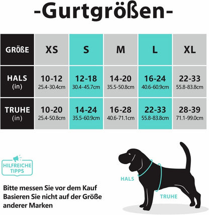 Keine Pull Hundegeschirr Reflektierende Pet Weste für Hunde in Schwarz