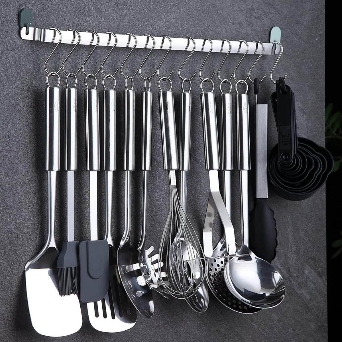 Küchenutensilien-Set 38-teilig Edelstahl Kochgeschirr