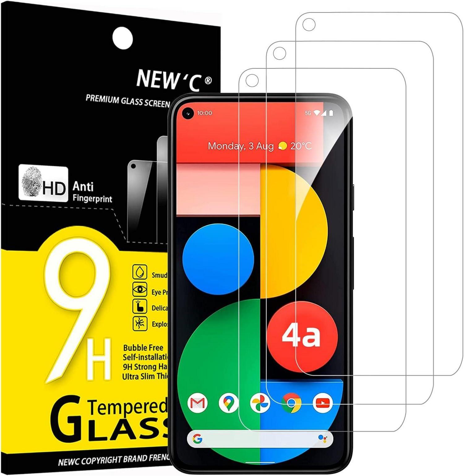 Panzer Schutz Glas Google Pixel 4a 5G Kratzfrei 9H Ultra-klar