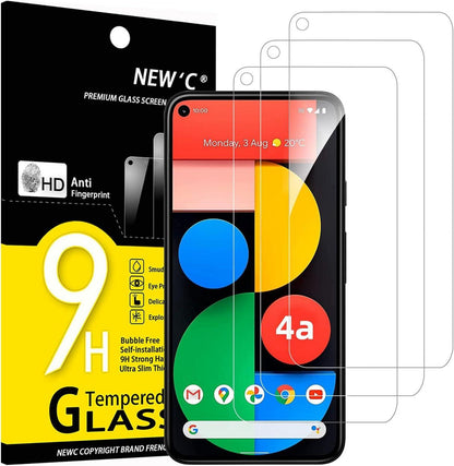 Panzer Schutz Glas Google Pixel 4a 5G Kratzfrei 9H Ultra-klar