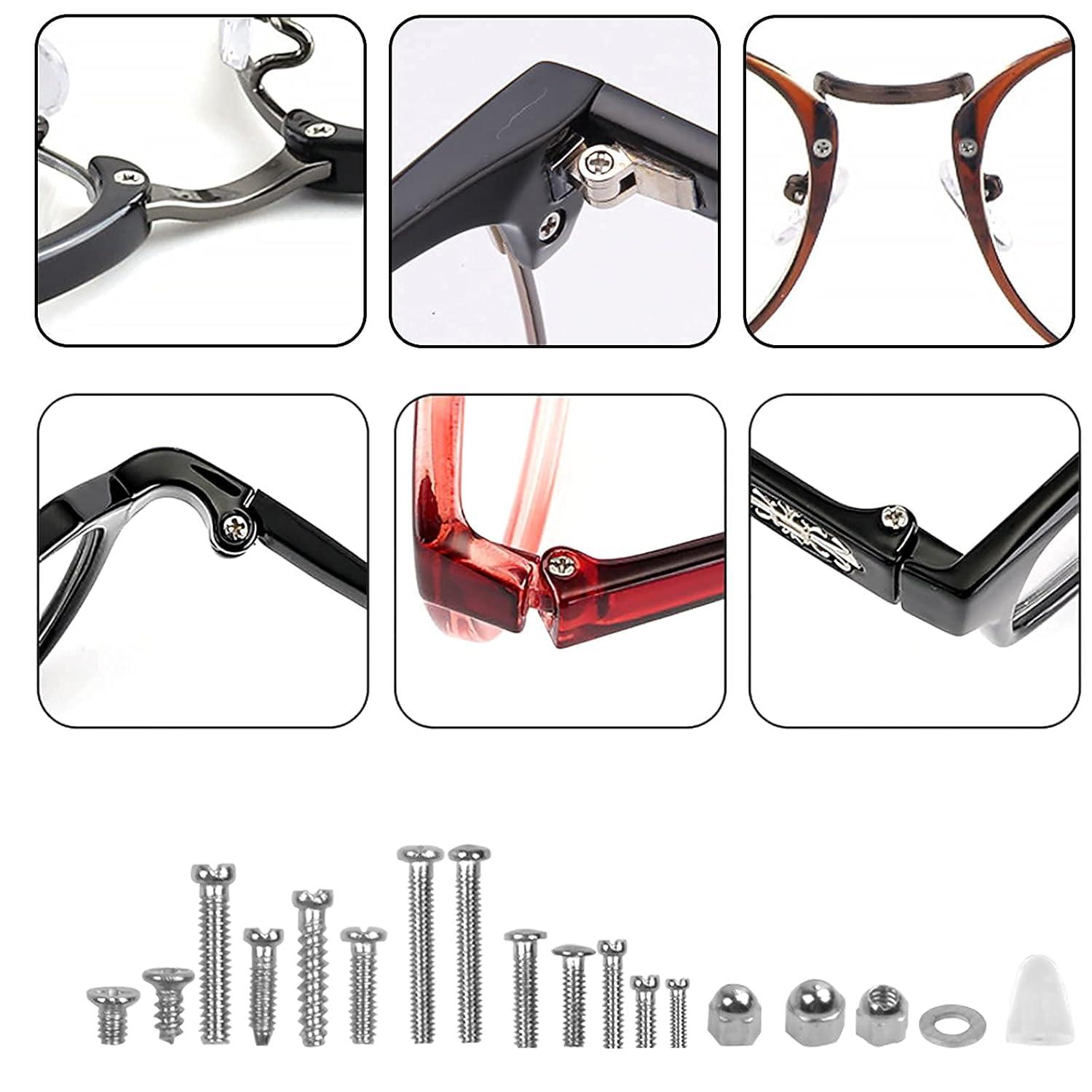Brillen Reparatur Kit 500 Stück Schrauben Sonnenbrillen Uhren Schmuck