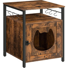 Katzenklo Schrank Katzenschrank Holz Katzenhaus 6 Haken