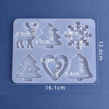 Weihnachten Silikonform Schneeflocke DIY Backformen 2 Stück
