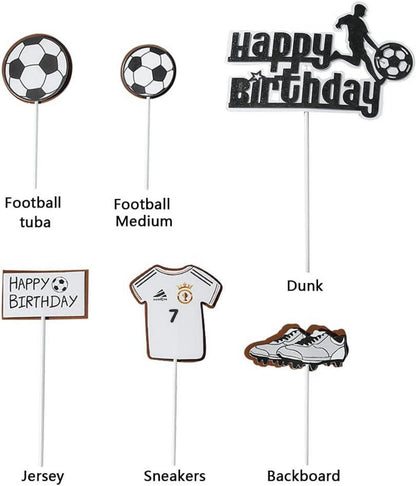 Fyfjur Basketball Fußball Kindergeburtstag Cake Topper Party