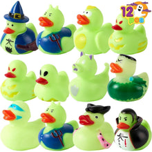 JOYIN 12 leuchtende Halloween-Gummienten für