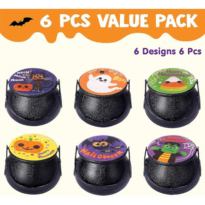 JOYIN Halloween Hexenkessel Badebomben-Set mit Mochi Squishy