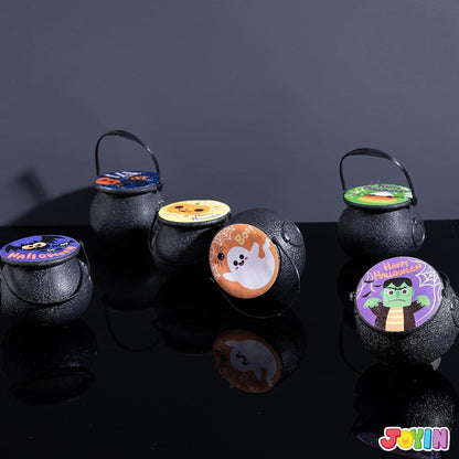 JOYIN Halloween Hexenkessel Badebomben-Set mit Mochi Squishy